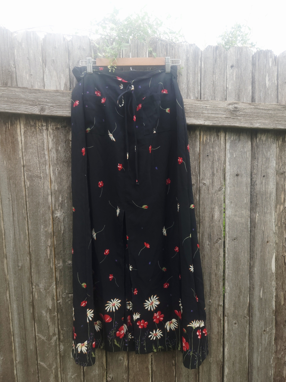 Vintage 90s/Y2k Rampage FloralWrap Skirt